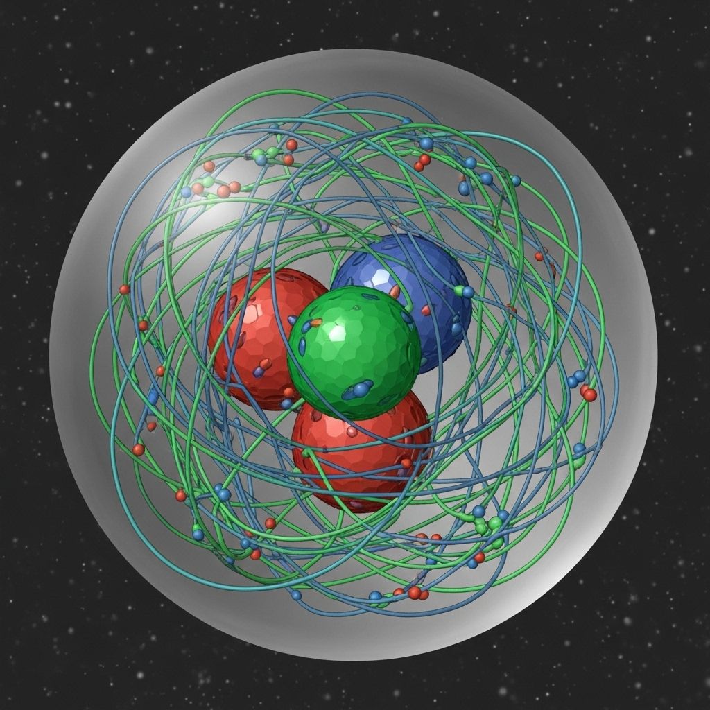 The Gluon Field: Carrier of the Strong Force That Glues Quarks Together
